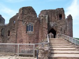 Goodrich Castle near Ross-on-Wye