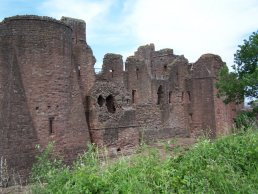 Goodrich Castle near Ross-on-Wye