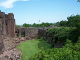 Goodrich Castle near Ross-on-Wye