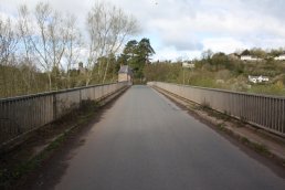 Hoarwithy Bridge looking west