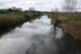 River Wye at Hoarwithy looking south