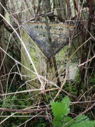 2nd Walford Parish mile marker