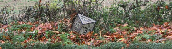 Walford Parish mile marker wide