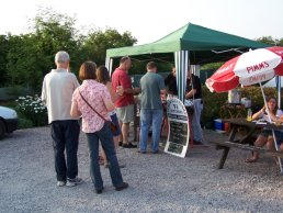 The pork roll stall