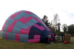 Air balloon inflation
