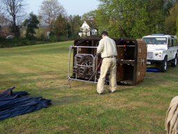 Air balloon unloaded