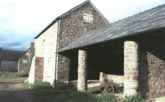 A restored barn and granary