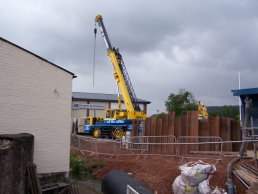 A crane at Fiveways (18-06-08)