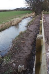 The spillway bank (01-02-09)