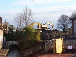 The railway embankment (17-11-07)