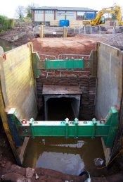 The new culvert (10-11-07)