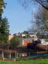 The crane and silt pump(21-10-07)