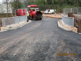 The new Industrial Estate bridge (10-04-08)