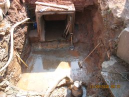 The new culvert (13-05-08)