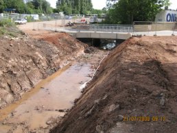 The Broadmeadows Estate bridge (21-07-08)