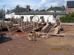 Sections of the tunnelling machine (03-09-08)