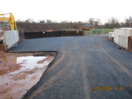 The Broadmeadows bridge surfacing complete (11-03-08)