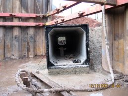 The link culvert in the Falling Shaft area (12-12-07)