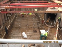 The old culvert in the Falling Shaft area (19-12-07)