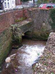 The Kings Acre to Homs Road culvert (2-10-07)