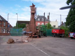 Core sample drilling (17-6-07)