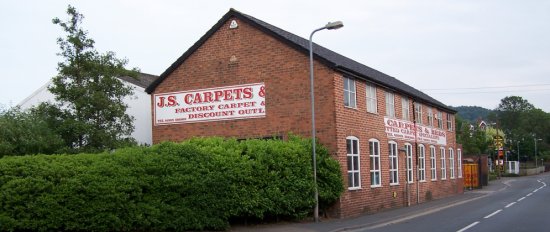 JS Carpets warehouse from the north (18-6-06)