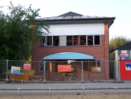 The new building (15-9-06)