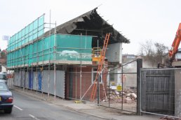 The end of the demolished building (17-2-09)