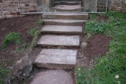 The steps to John Kyrles Gate (10-10-08)