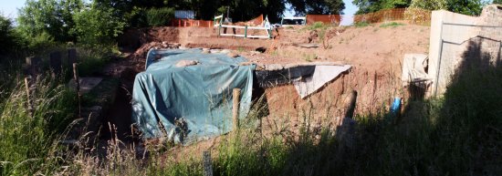 The lower excavation site (16-6-09)