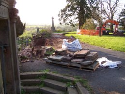 The collapsed area in the Prospect (24-4-08)