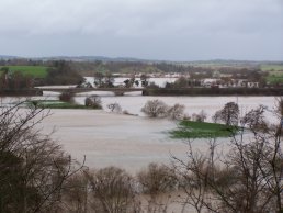 The Oak Meadow in flood (11-01-07)