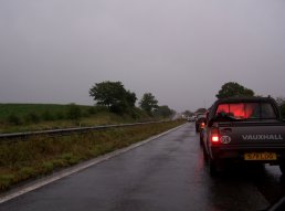 The cars going up the M50 (20-07-07)