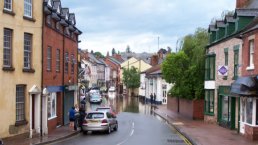 Brookend Street in flood (23-8-06)