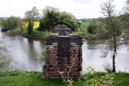 Backney Bridge piers top (9-5-10)