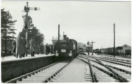 The last train in Ross Station