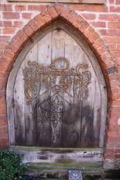 John Kyrle`s studed door