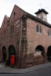 The corner of the Market House