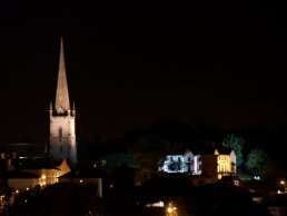 Ross-on-Wye by night