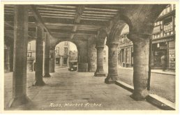 A postcard view of Ross-on-Wye