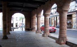 A postcard view of Ross-on-Wye