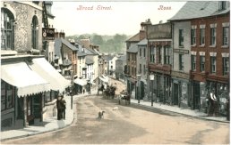 The view down Broad Street