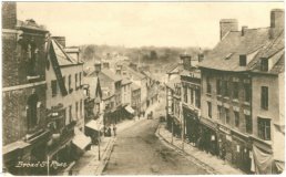 Broad Street as seen from the Market House window