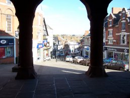 A postcard view of Ross-on-Wye