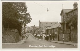 The view up Gloucester Road