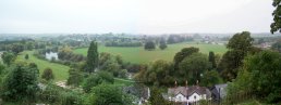 The Horse Shoe Bend in the Wye at Ross-on-Wye