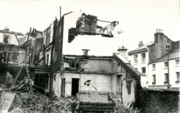 George Hotel partially demolished