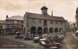 Charabancs in the Market Place