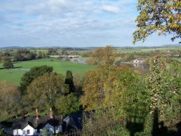 A view of the river from Ross-on-Wye