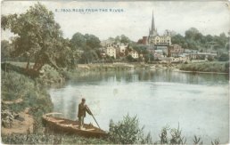 A postcard view from the Wye